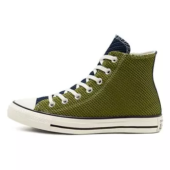 CONVERSE Кроссовки Chuck Taylor All Star Runway Cable Yellow Green Hi Sneakers Green Yellow Womens