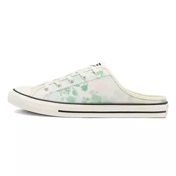 CONVERSE Кроссовки Chuck Taylor All Star Womens Dainty Mule Washed Florals Bold Wasabi Womens
