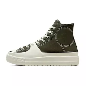 CONVERSE Кроссовки Конверс Chuck Taylor All Star Construct High Cave Green