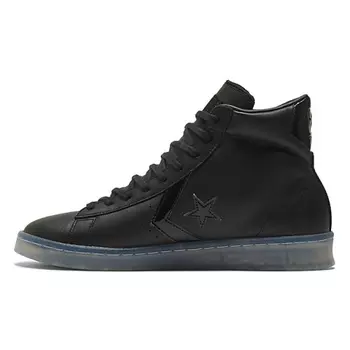 CONVERSE Кроссовки Pro Leather High Black Ice Black Clear