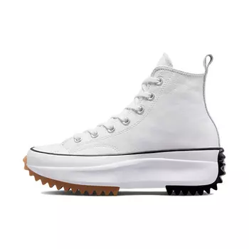 CONVERSE Кроссовки Run Star Hike Hi Leather White Black