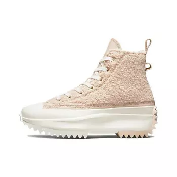 CONVERSE Кроссовки Run Star Hike Hi Platform Sherpa Farro