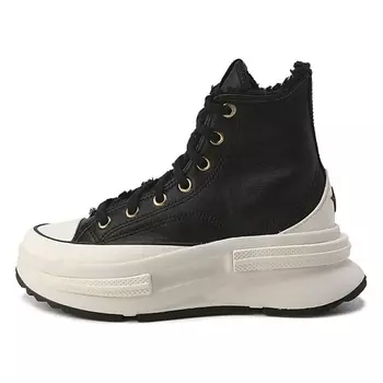 CONVERSE Кроссовки Run Star Legacy Anti-Slip Wear-Resistant High-Top Casual Shoes Unisex Black