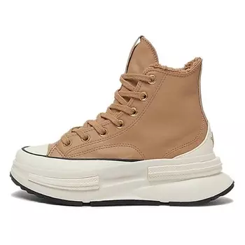CONVERSE Кроссовки Run Star Legacy Anti Slip Wear Resistant High Top Casual Shoes Unisex Brown