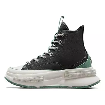 CONVERSE Кроссовки Run Star Legacy Anti-Slip Wear-Resistant High-Top Canvas Shoes Unisex Black Green