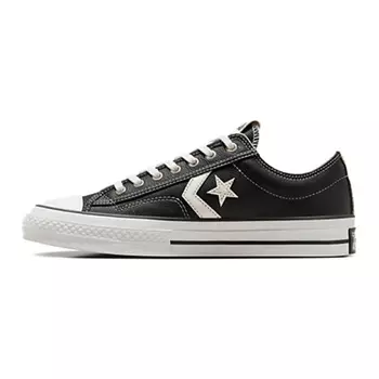 CONVERSE Кроссовки Star Player 76 Fall Leather Black White