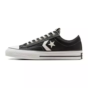CONVERSE Кроссовки Star Player 76 Fall Leather Black White