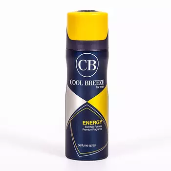 COOL BREEZE Дезодорант спрей мужской Energy 200.0