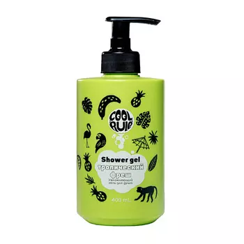 COOL RULE Гель для душа Увлажняющий (Тропический Фреш) 400