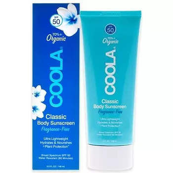 COOLA Cолнцезащитный крем для тела без запаха Classic Body Sunscreen