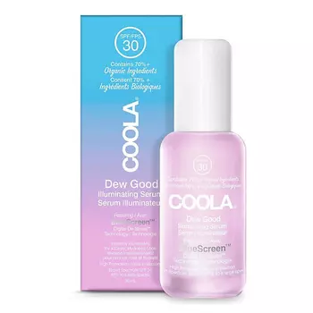 COOLA Осветляющая солнцезащитная сыворотка для лица Dew Good Illuminating Serum SPF 30