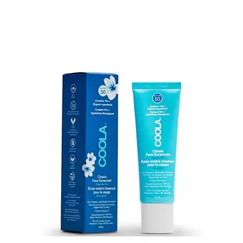 COOLA Солнцезащитный крем для лица без запаха Classic Face Suncreen Fragrance-Free SPF 50