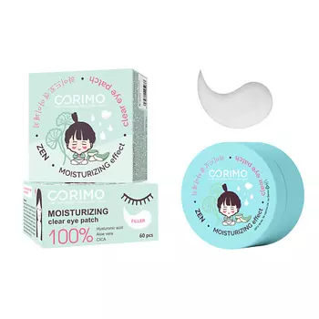 CORIMO Гидрогелевые патчи для области вокруг глаз 100% MOISTURIZING 60.0