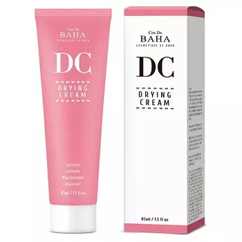 COS DE BAHA Себорегулирующий крем для лица с лецитином и ниацинамидом DC Drying Cream 45.0