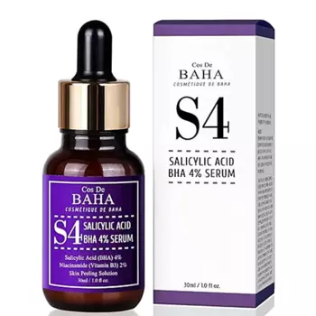 COS DE BAHA Сыворотка для лица для проблемной кожи S4 Salicylic Acid BHA 4% Serum 70.0