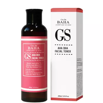 COS DE BAHA Тонер для лица AHA / BHA КИСЛОТЫ Cos De Baha AHA/BHA GS Toner 250.0