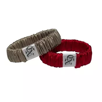 COSMETICS NEWS Комплект шёлковых резинок для волос 15мм*15мм