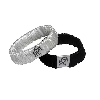 COSMETICS NEWS Комплект шёлковых резинок для волос 15мм*15мм