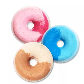 COSMEYA Набор бомбочек-пончиков для ванны с ароматами малины, черники, шоколада 390.0