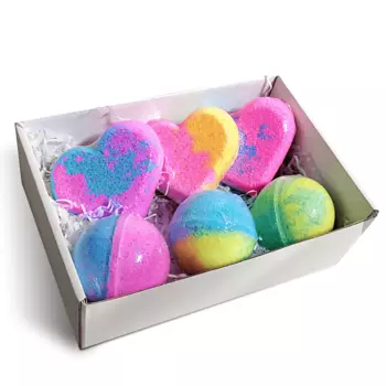 COSMEYA Подарочный набор бомбочек для ванн бурлящие шары 6.0