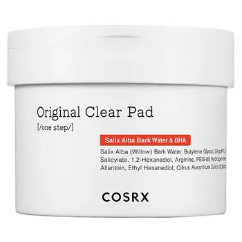 COSRX Диски с BHA кислотой для проблемной кожи Original Clear Pad