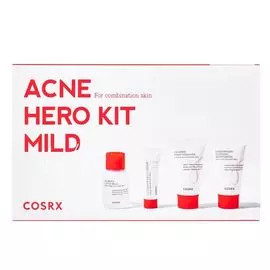 COSRX Набор из 4 средств для комбинированной кожи Acne Hero Kit Mild