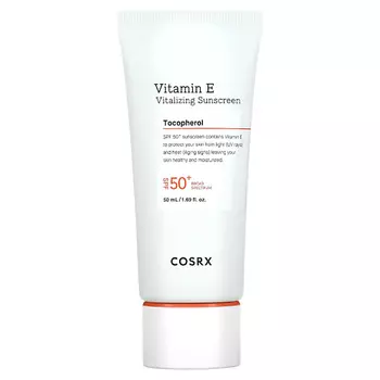 COSRX Солнцезащитный крем с витамином Е Vitamin E Vitalizing Sunscreen SPF 50+ 50.0
