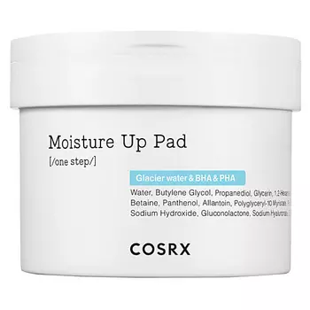 COSRX Увлажняющие отшелушивающие диски Moisture Up Pad