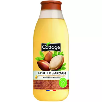COTTAGE Питательный гель для душа с маслом Арганы Extra Nourishing Precious Oil Shower With Argan Oil
