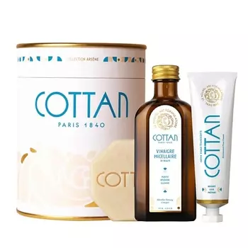 COTTAN Набор для ухода за лицом из 3-х средств Ritual Set Arsene Collection