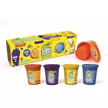 CRAYOLA Ароматизированный пластилин Silly Scent Dough 453.0