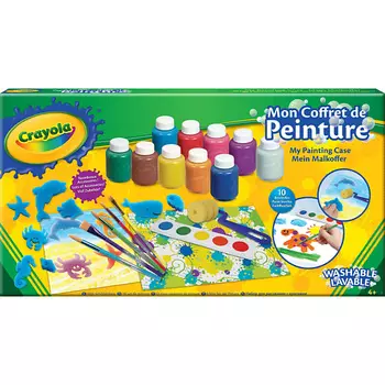CRAYOLA Набор для рисования красками Deluxe Luxury Washable Paint