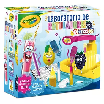 CRAYOLA Набор для создания ароматизированных фломастеров Smelly And Neon Crayons Lab