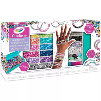 CRAYOLA Набор для создания украшений Creations Super Set Letters & Jewels