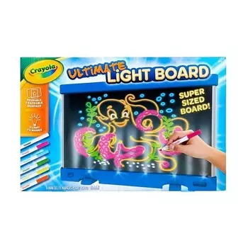 CRAYOLA Светодиодная доска для рисования Led Deluxe + Мини-фломастеры