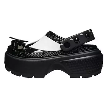 CROCS Сандалии Stomp Clog Wednesday Addams