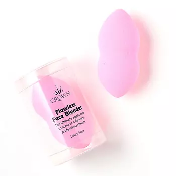 CROWN PRO Спонж для нанесения тонального крема и жидких румян