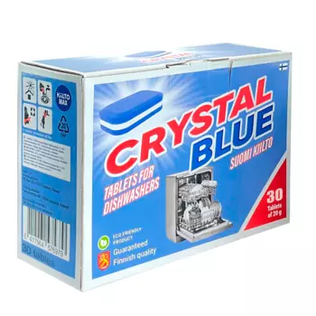 CRYSTAL BLUE Таблетки для посудомоечных машин