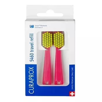 CURAPROX Сменные зубные щетки СS 5460 (2 шт.) для дорожного набора BE YOU