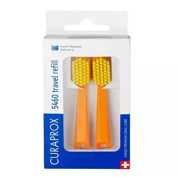 CURAPROX Сменные зубные щетки СS 5460 (2 шт.) для дорожного набора BE YOU