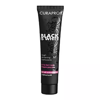 CURAPROX Зубная паста Black Is White , вкус лайма 90