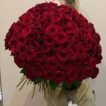 ЦВЕТОЧНЫЙ БАР LOFТ 101 роза букет