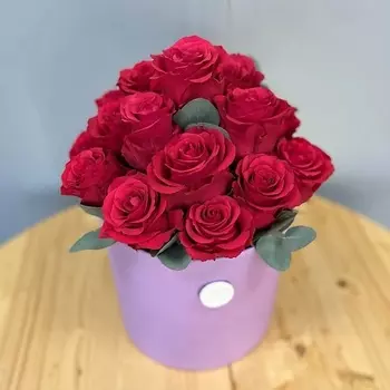 CVETOV. RU Композиция " От всего сердца" из эквадорской розы