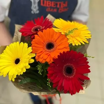ЦВЕТЫ ДЛЯ ВАС Букет из 5 гербер