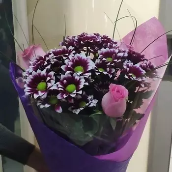 ЦВЕТЫ ДЛЯ ВАС Букет Сборный 25х50 см