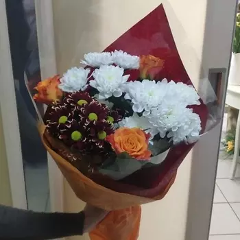 ЦВЕТЫ ДЛЯ ВАС Букет Сборный 25х50 см