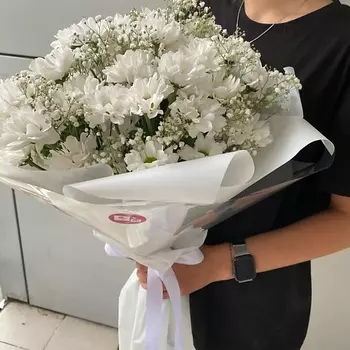 ЦВЕТЫ+ПОДАРКИ Букет « Ромашки для Наташки»