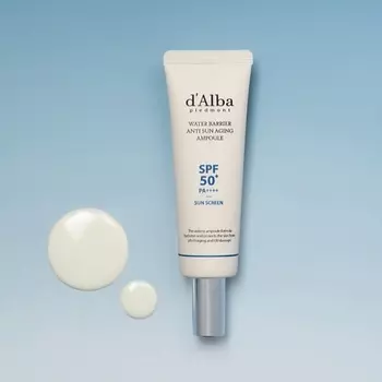 D`ALBA Солнцезащитный крем Water Barrier Anti Sun Aging Ampoule
