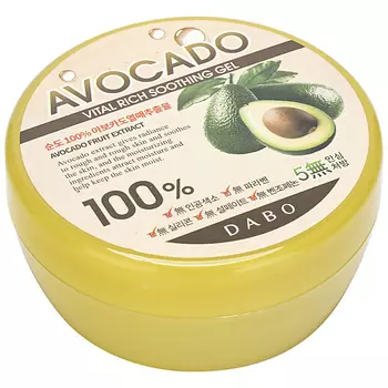 DABO Гель для лица многофункциональный с авокадо Avocado Vital Rich Soothing Gel