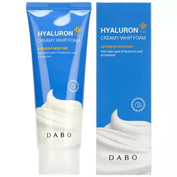 DABO Пенка для умывания увлажняющая с гиалуроновой кислотой Hyaluron Creamy Whip Foam